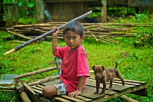 Philippines Boy and Dog by moyerphotos, on Flickr